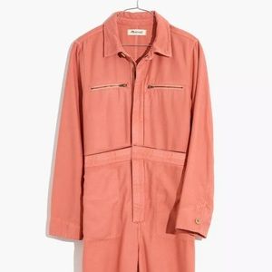 Madewell Pink Jumpsuit Boilersuit